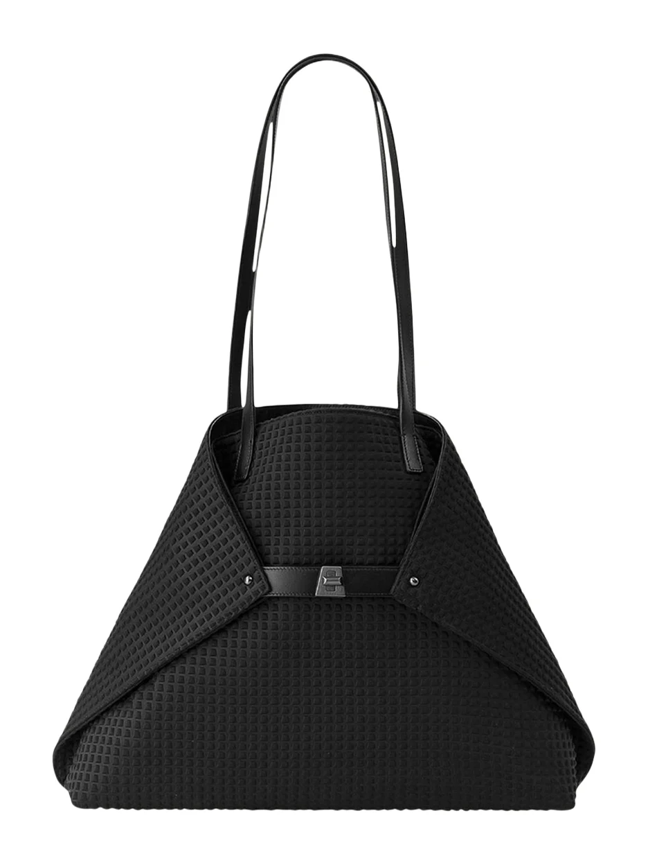 Akris Ai Medium Techno Fabric Shoulder Bag