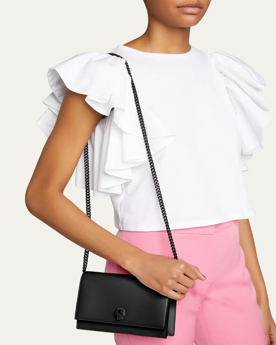 Alexander McQueen Skull Mini Chain Crossbody Bag | Thumbnail 2
