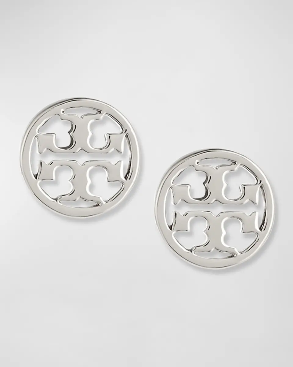 Tory Burch Icon Circle Stud Earrings | Thumbnail 2