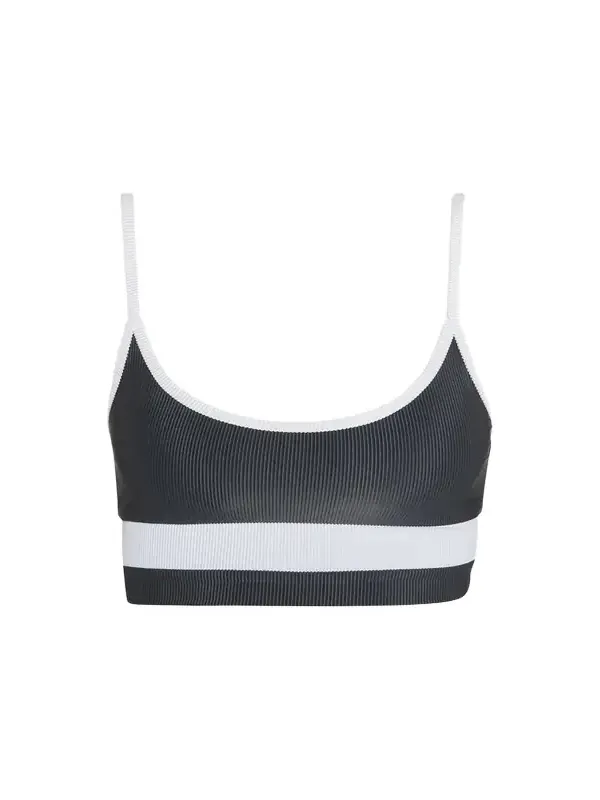 Eva Ribbed Colorblock Swim Top Eva Ribbed Colorblock Swim Top