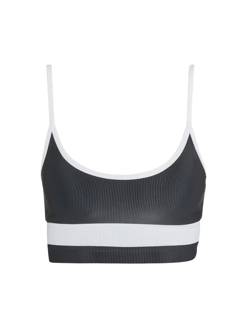 Eva Ribbed Colorblock Swim Top Eva Ribbed Colorblock Swim Top