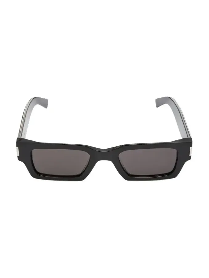 Logo Acetate Rectangle Sunglasses Logo Acetate Rectangle Sunglasses