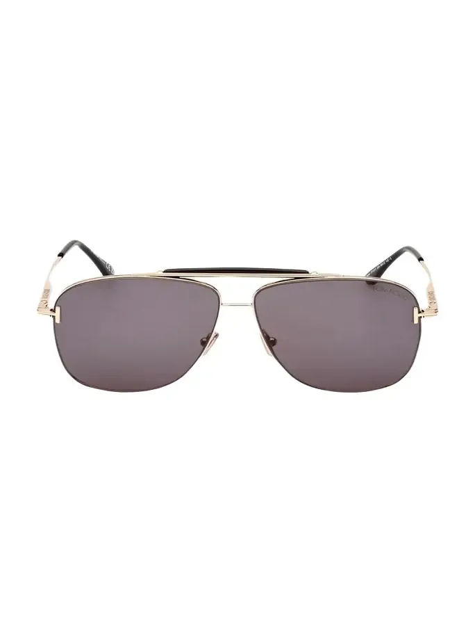 Jaden T Logo Metal Aviator Sunglasses Jaden T Logo Metal Aviator Sunglasses