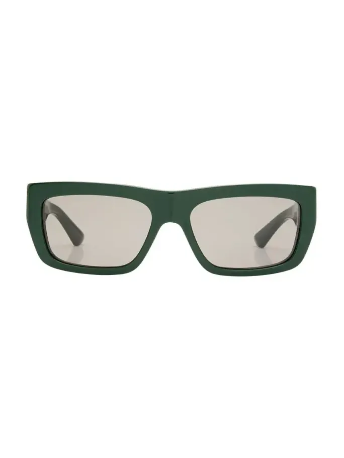 Acetate & Metal Rectangle Sunglasses Acetate & Metal Rectangle Sunglasses