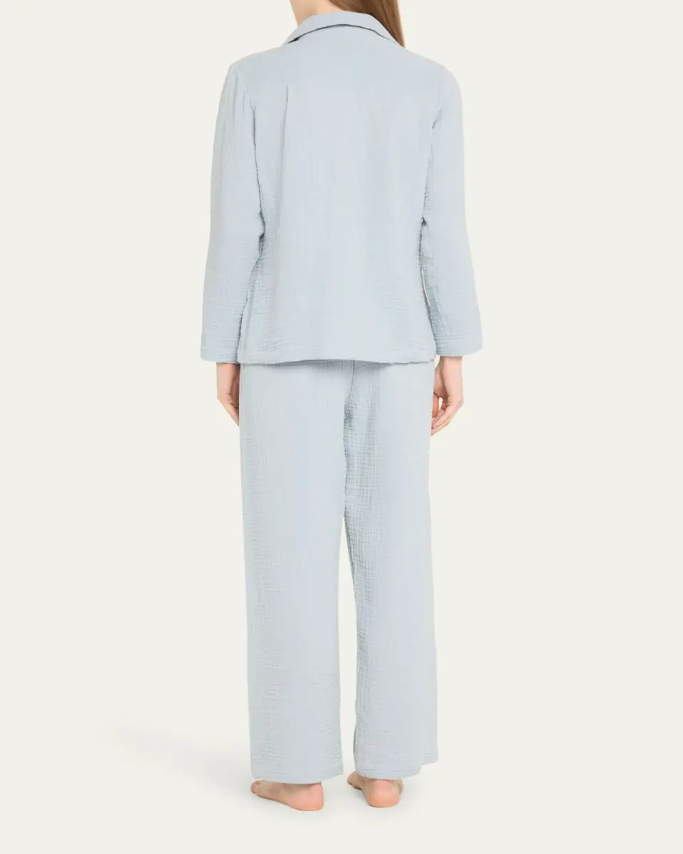 Pour Les Femmes Angel Gauze Pajama Set | Thumbnail 3 Pour Les Femmes Angel Gauze Pajama Set | Thumbnail 3