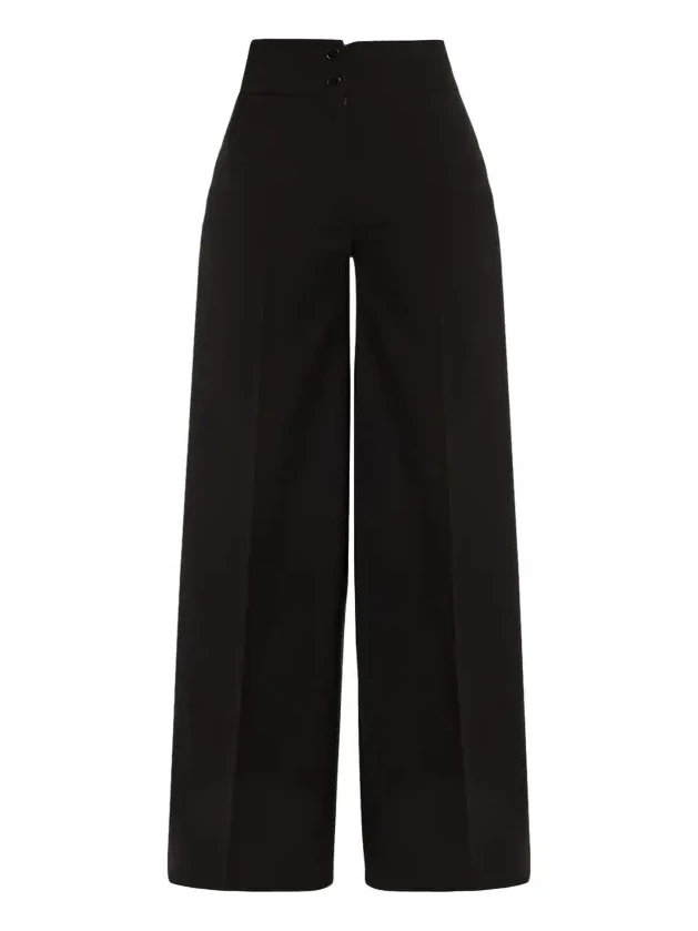 Rudy High-Waist Wide-Leg Pants