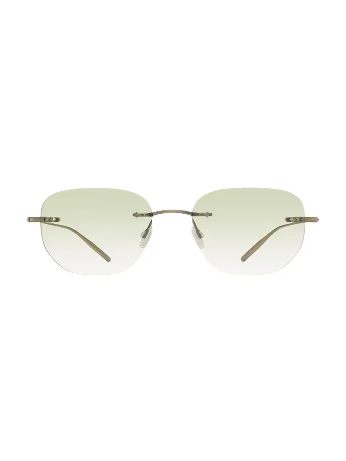 Men's Tyrone Titanium Rimless Square Sunglasses Men's Tyrone Titanium Rimless Square Sunglasses