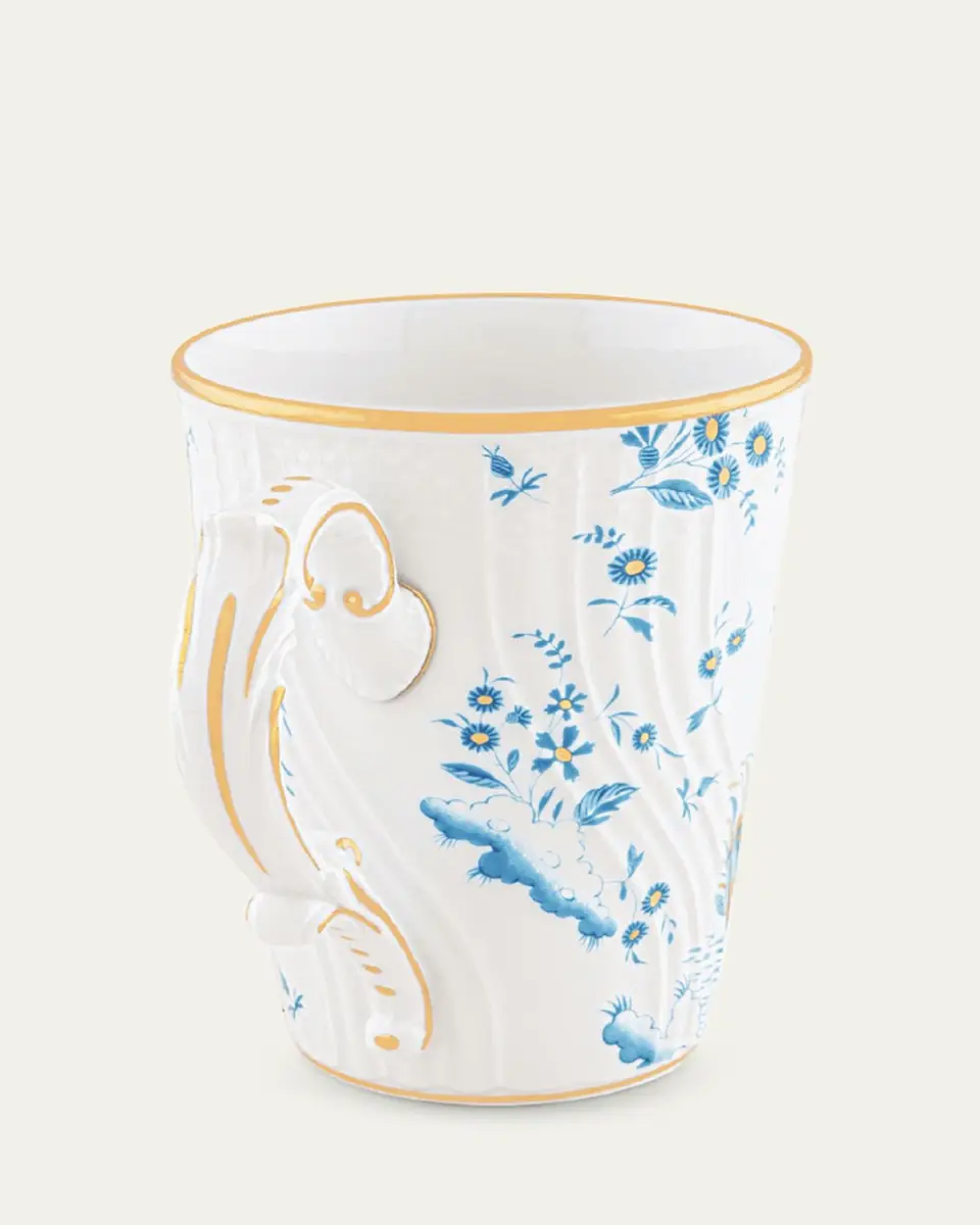GINORI 1735 Oro Di Doccia Turchese Mug, 13 oz. | Thumbnail 2