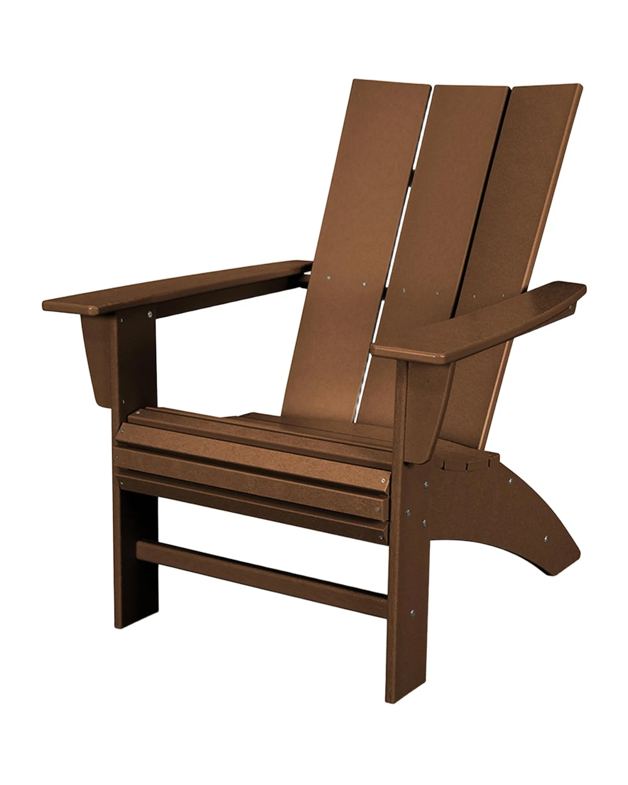 POLYWOOD Modern Curveback Adirondack Chair