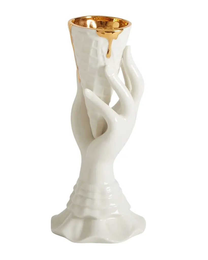 Jonathan Adler Gilded Muse I-Scream Vase