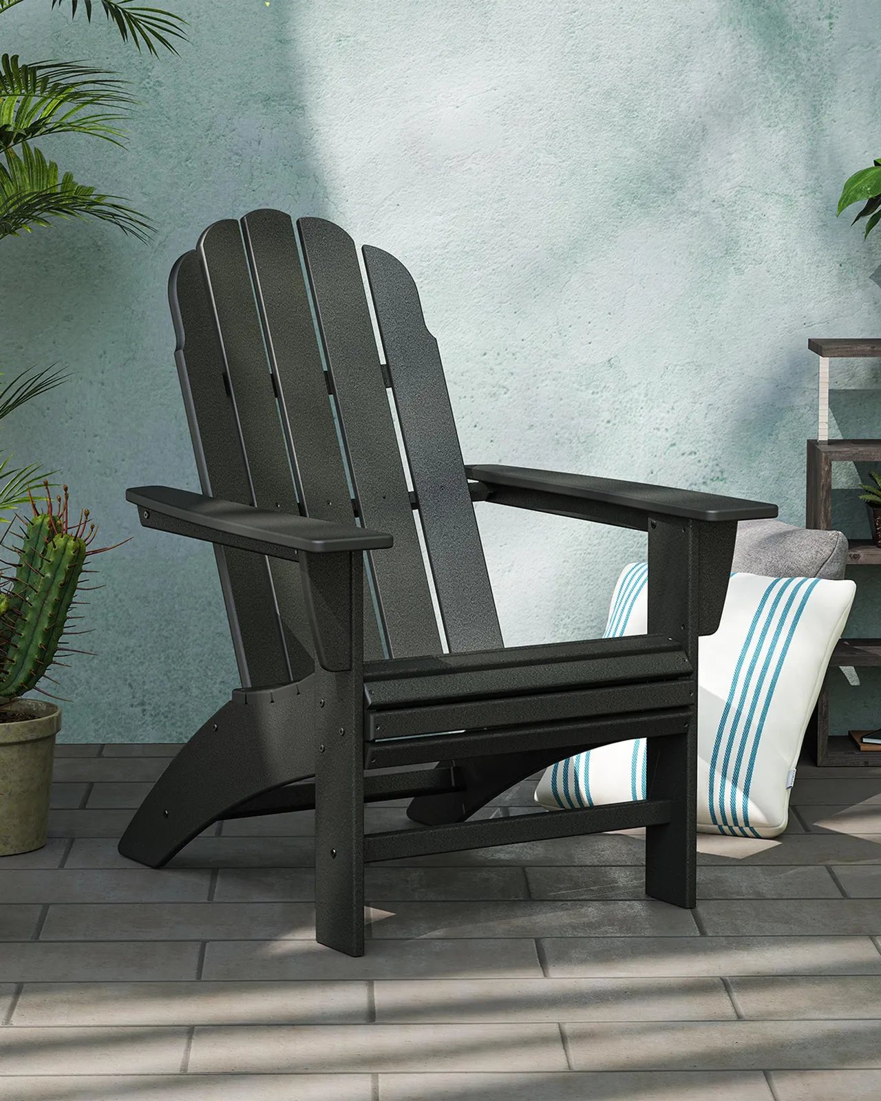 POLYWOOD Vineyard Curveback Adirondack Chair
