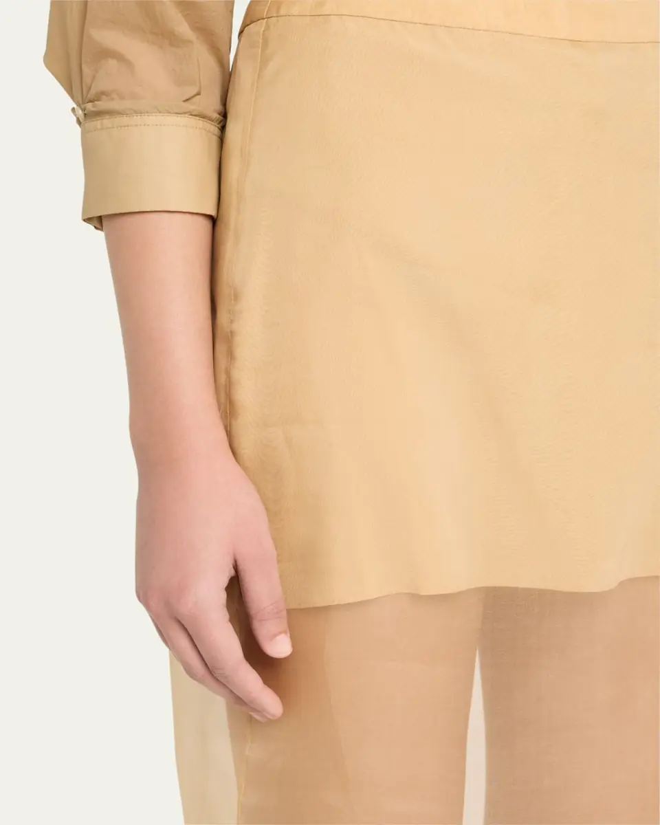 TWP Sylkie Silk Organza Midi Skirt | Thumbnail 5 TWP Sylkie Silk Organza Midi Skirt | Thumbnail 5