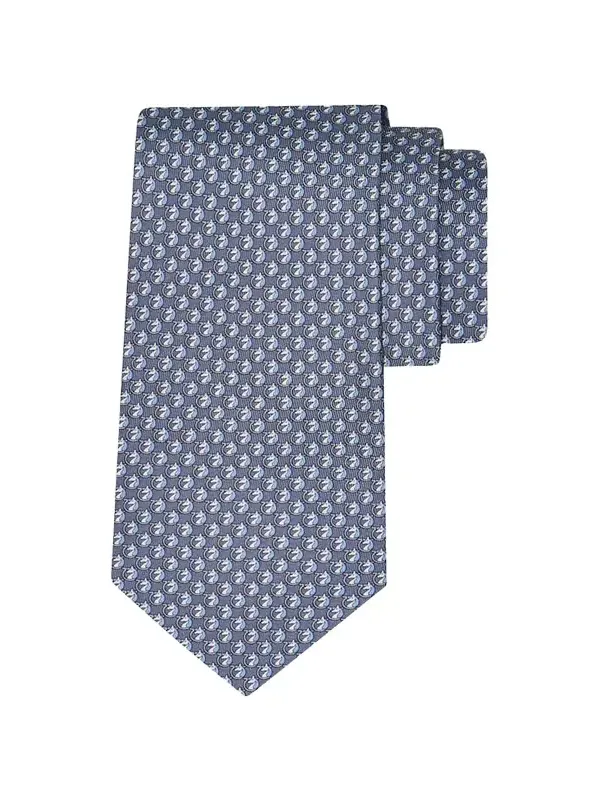 Men's Unicorn-Gancio Silk Tie
