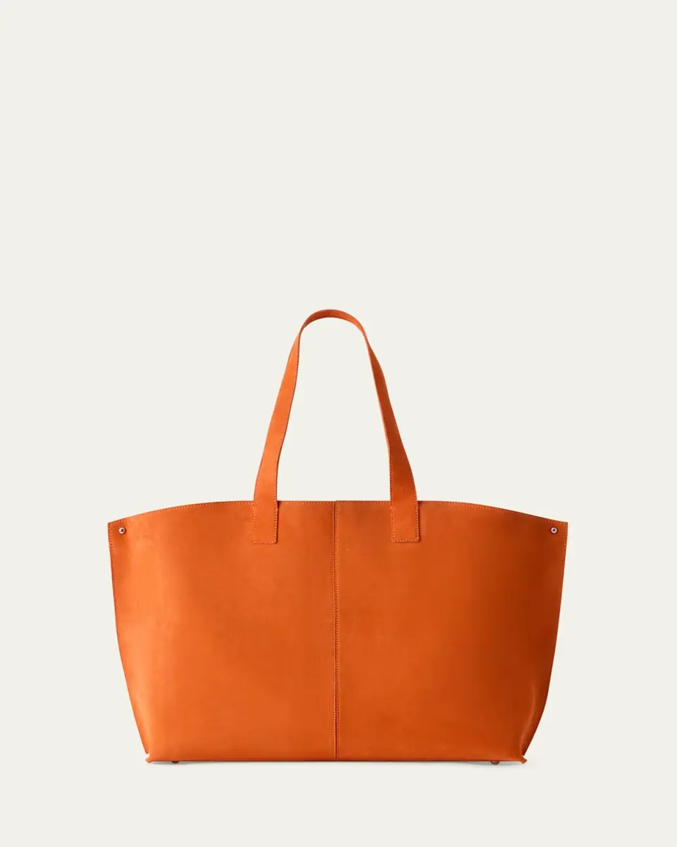 Akris Ai Medium Suede Tote Bag | Thumbnail 3 Akris Ai Medium Suede Tote Bag | Thumbnail 3
