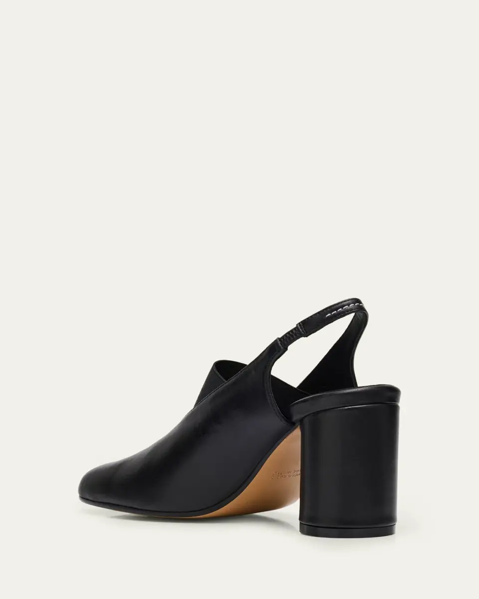 MM6 Maison Margiela 80mm Anatomic Numeric Leather Slingback Ballerina Pumps | Thumbnail 2 MM6 Maison Margiela 80mm Anatomic Numeric Leather Slingback Ballerina Pumps | Thumbnail 2