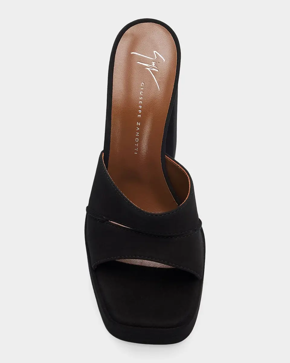 Giuseppe Zanotti 115mm Suede Platform Slide Sandals | Thumbnail 9 Giuseppe Zanotti 115mm Suede Platform Slide Sandals | Thumbnail 9