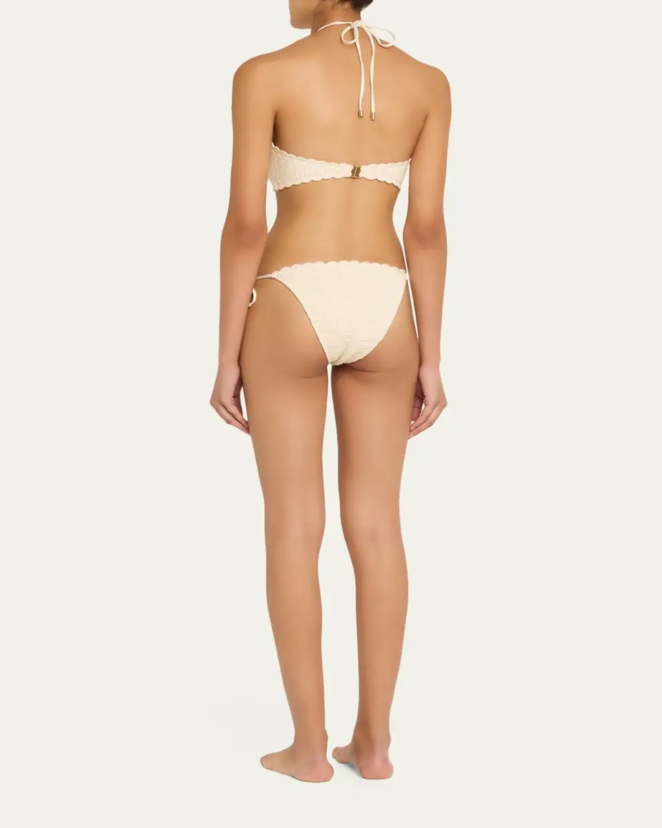 Zimmermann Awaken Crochet Flower Two-Piece Swimsuit | Thumbnail 3