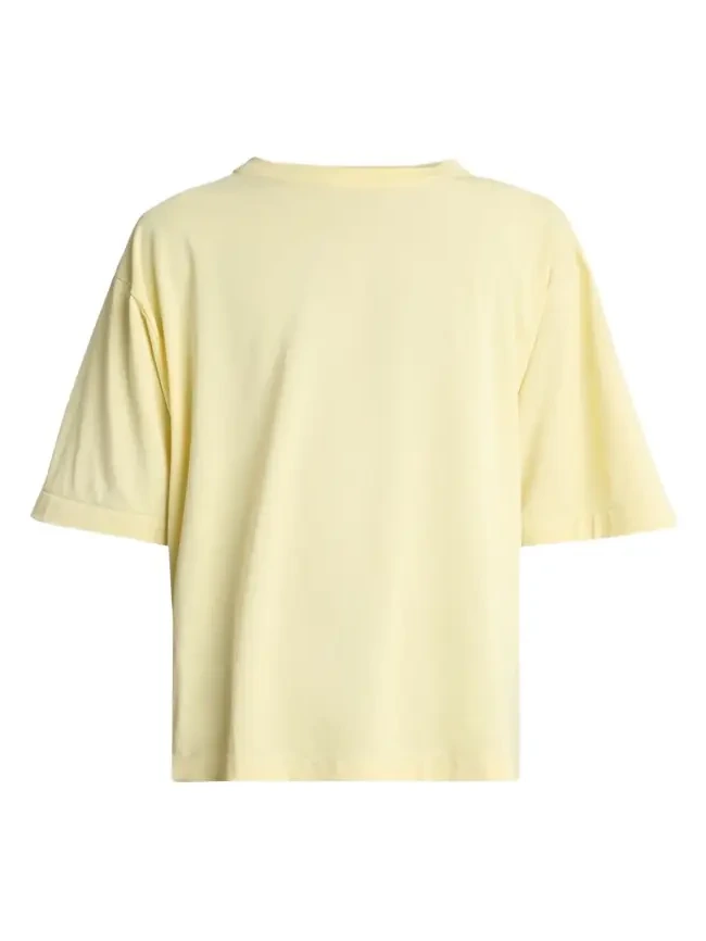 Jacquemus Men's Reverse Logo-Tape Relaxed Crewneck T-Shirt