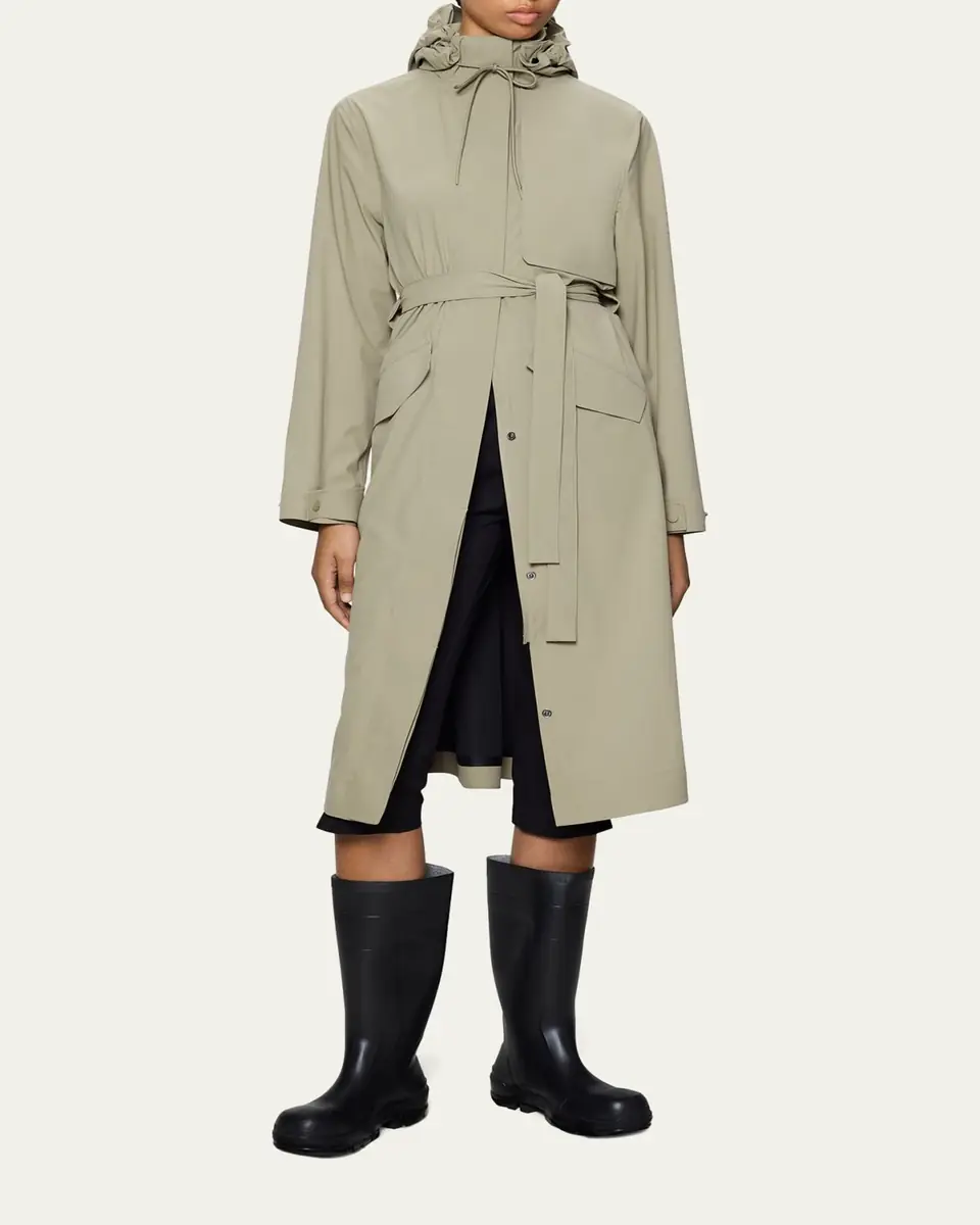 Rains Suva Hardshell A-Line Rain Coat | Thumbnail 2