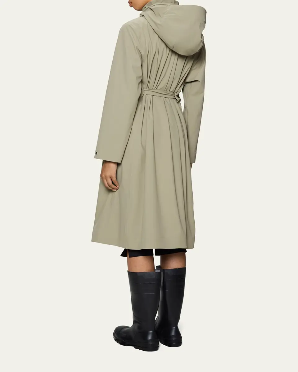 Rains Suva Hardshell A-Line Rain Coat | Thumbnail 3