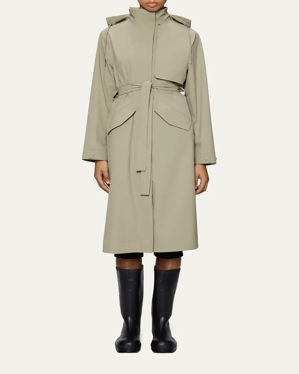 Rains Suva Hardshell A-Line Rain Coat | Thumbnail 4