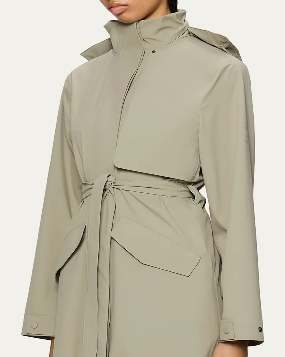 Rains Suva Hardshell A-Line Rain Coat | Thumbnail 5