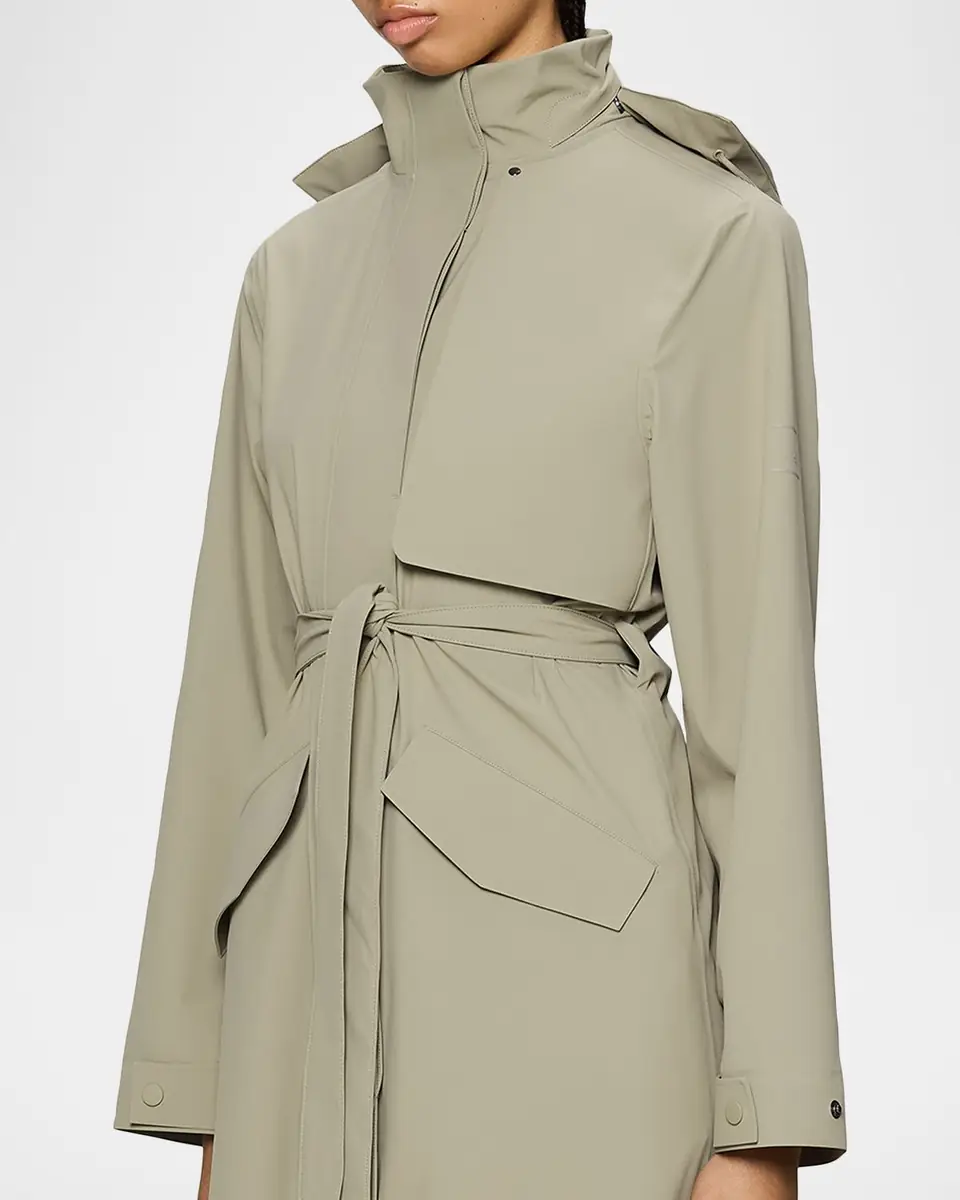 Rains Suva Hardshell A-Line Rain Coat | Thumbnail 9