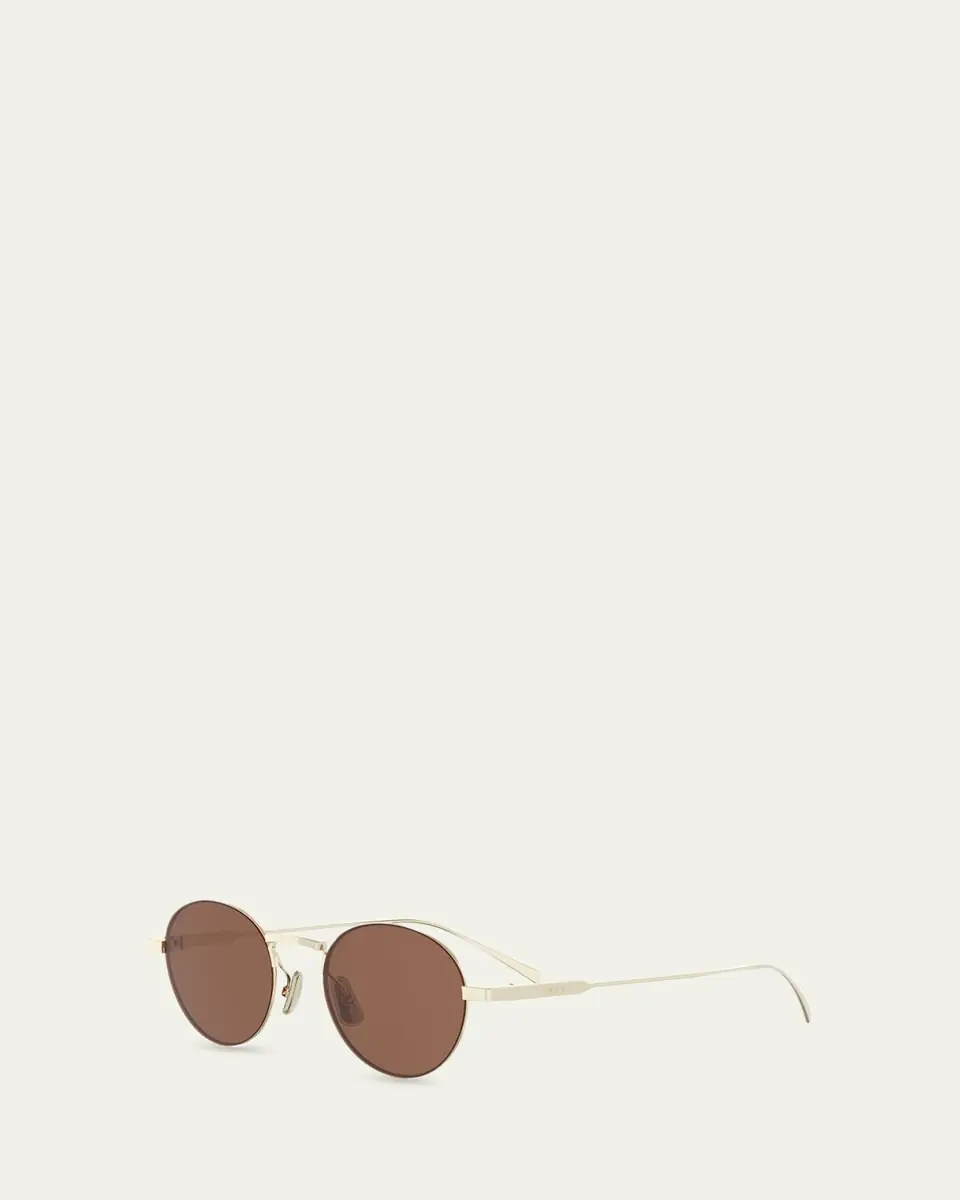 Celine 49mm Metal Round Sunglasses | Thumbnail 2
