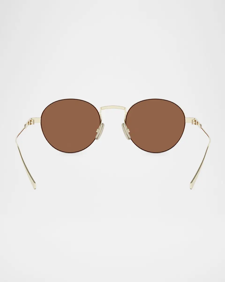 Celine 49mm Metal Round Sunglasses | Thumbnail 7