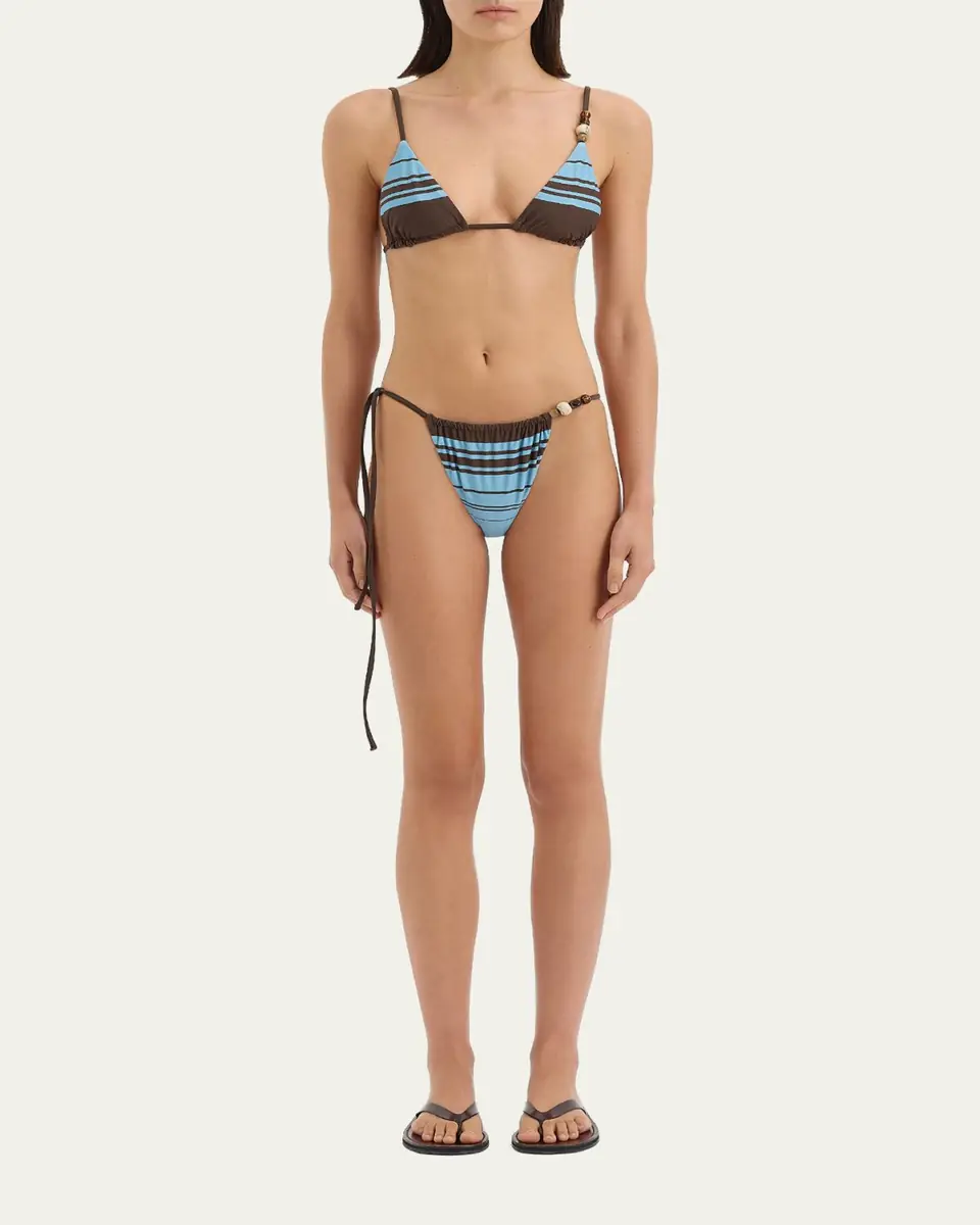 SIR. Rioja String Triangle Bikini Top | Thumbnail 2 SIR. Rioja String Triangle Bikini Top | Thumbnail 2