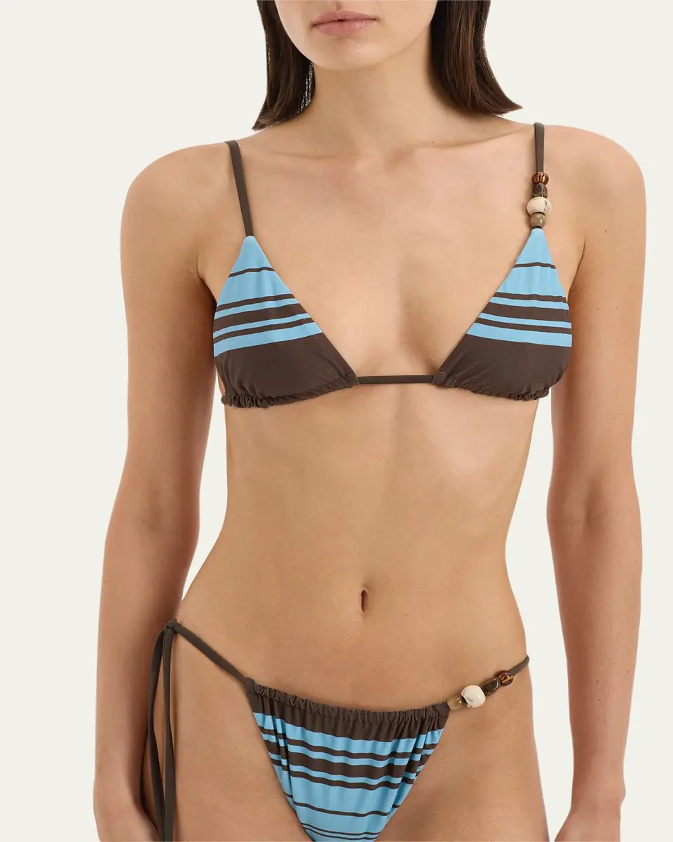 SIR. Rioja String Triangle Bikini Top | Thumbnail 4 SIR. Rioja String Triangle Bikini Top | Thumbnail 4