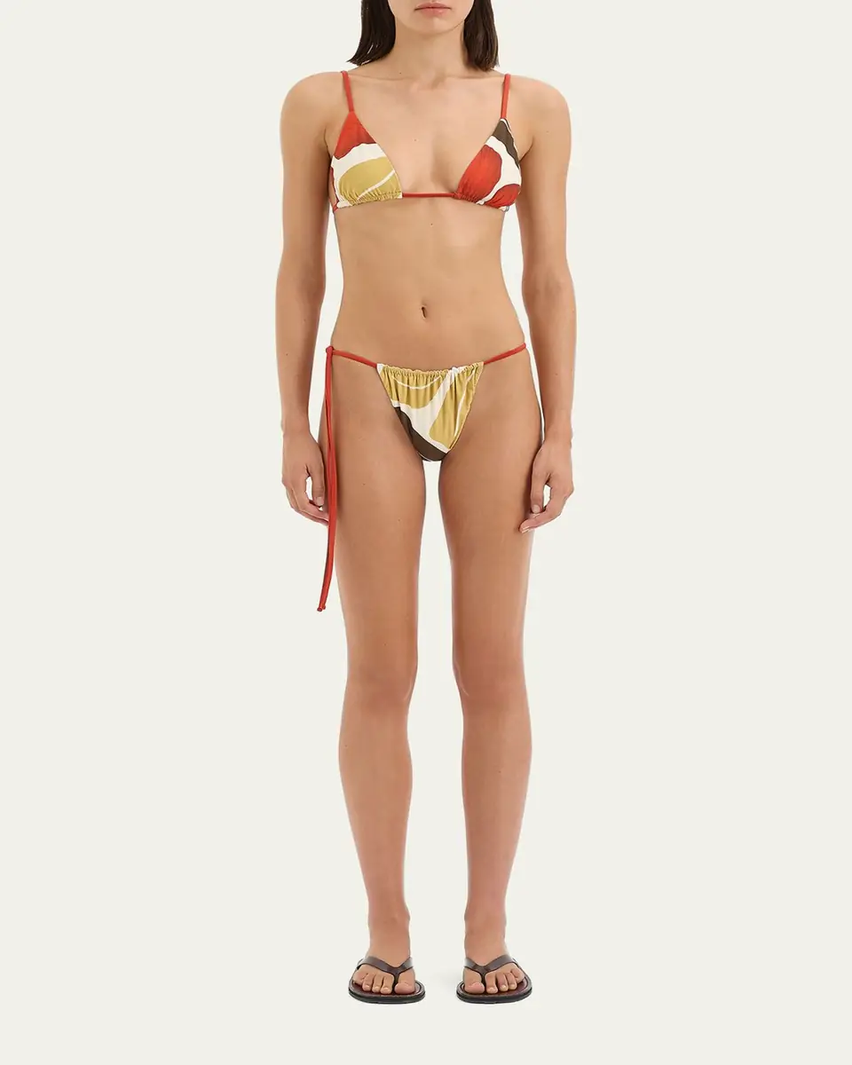 SIR. Julietta String Triangle Bikini Top | Thumbnail 2