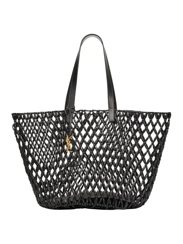 Panier Medium Beaded Tote Bag Panier Medium Beaded Tote Bag