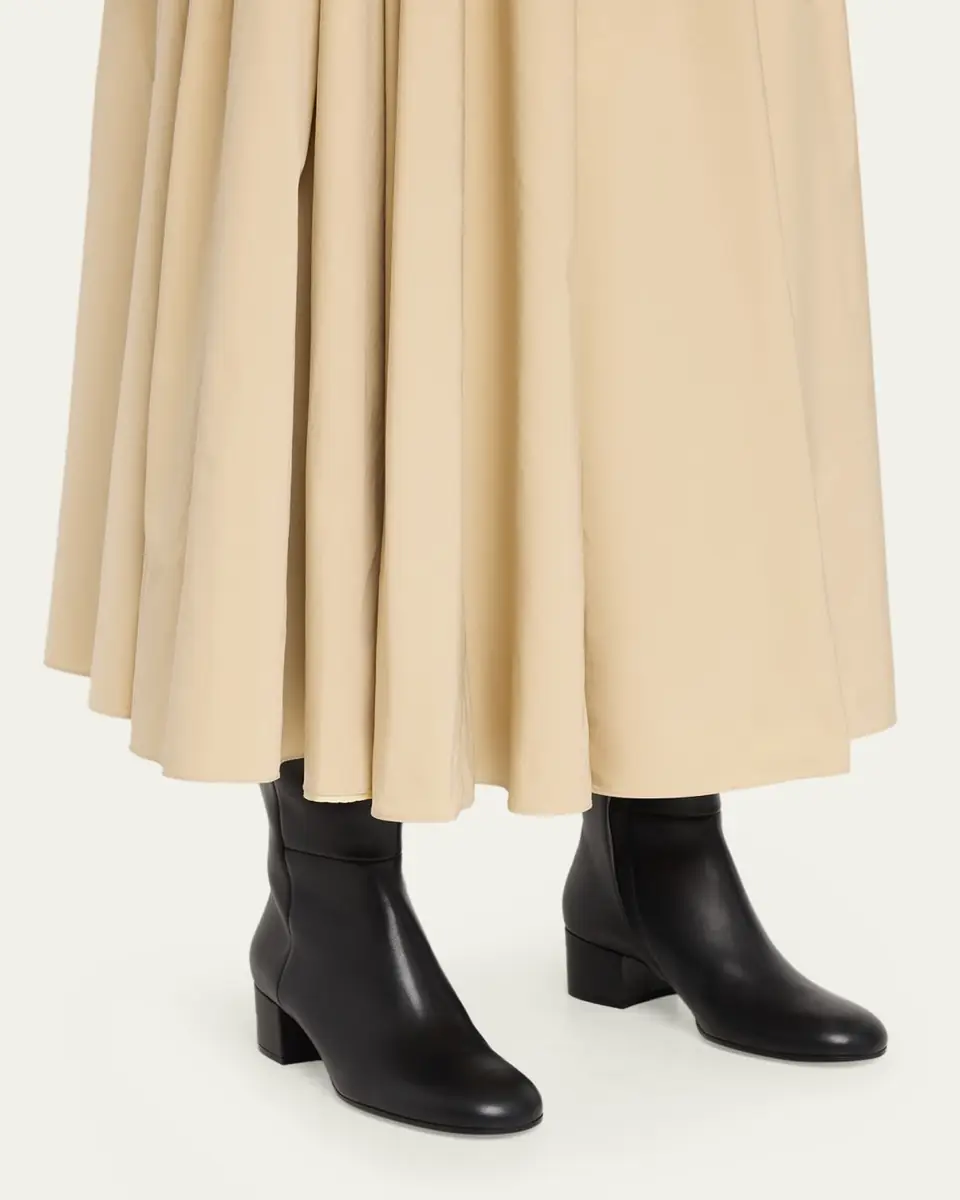 Gianvito Rossi 45mm Joelle Leather Knee-High Boots | Thumbnail 2