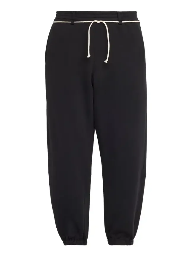 Men's Fleece Stripe-Trim Drawcord Joggers Men's Fleece Stripe-Trim Drawcord Joggers