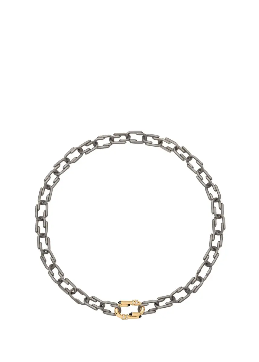 NOUVEL HERITAGE Titanium Try Me Necklace | Thumbnail 3 NOUVEL HERITAGE Titanium Try Me Necklace | Thumbnail 3