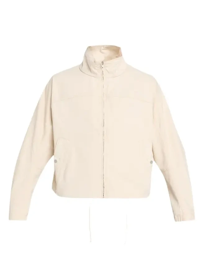 Men's Cotton Drill Stand-Collar Blouson Jacket Men's Cotton Drill Stand-Collar Blouson Jacket