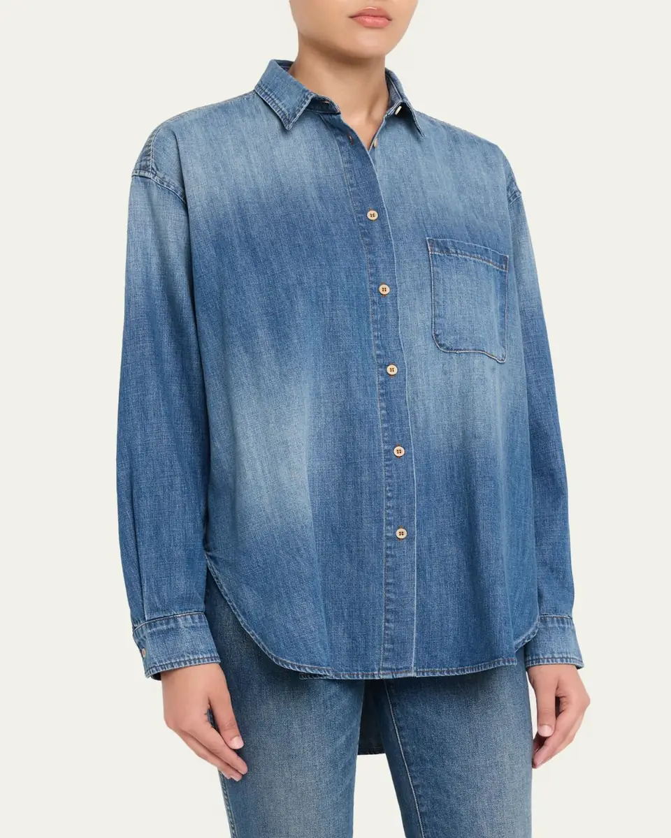 Jamie Haller The Essential Denim Shirt | Thumbnail 4 Jamie Haller The Essential Denim Shirt | Thumbnail 4