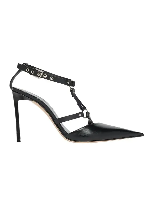 105mm Harness Leather Pumps 105mm Harness Leather Pumps