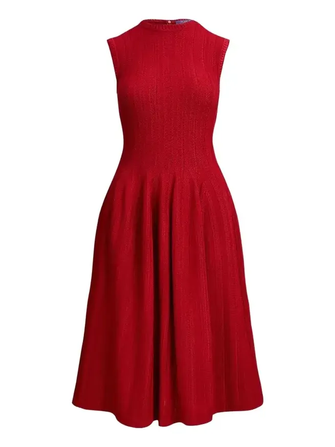 Jeena Embroidered Silk-Blend Day Dress Jeena Embroidered Silk-Blend Day Dress