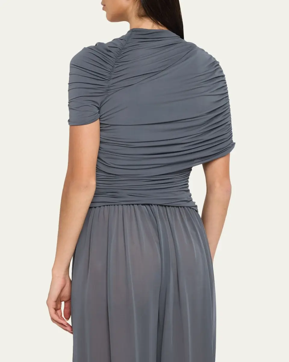 Ronny Kobo Vega Ruched Jersey Top | Thumbnail 3 Ronny Kobo Vega Ruched Jersey Top | Thumbnail 3
