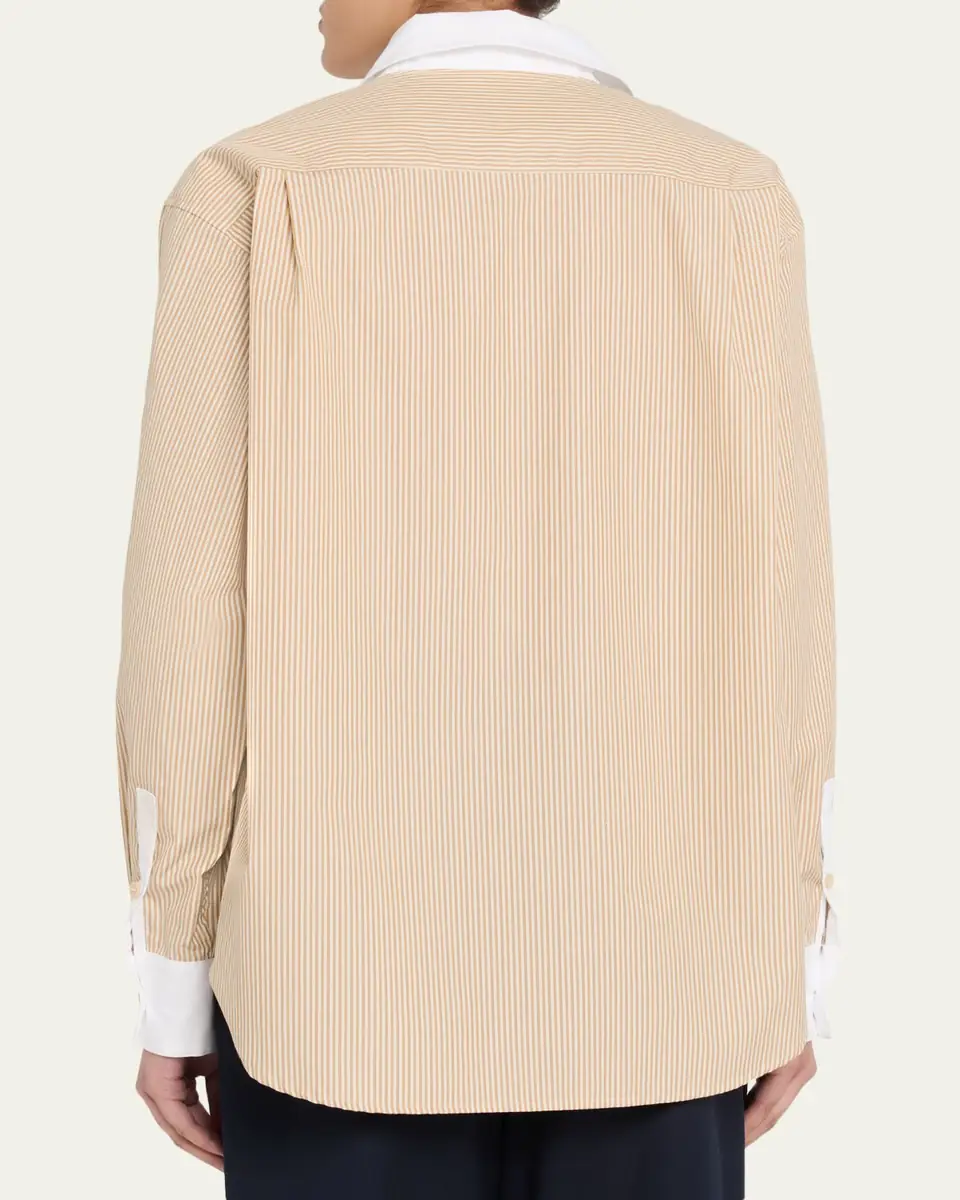 Jamie Haller The Tipped Weekend Cotton Shirt | Thumbnail 3 Jamie Haller The Tipped Weekend Cotton Shirt | Thumbnail 3
