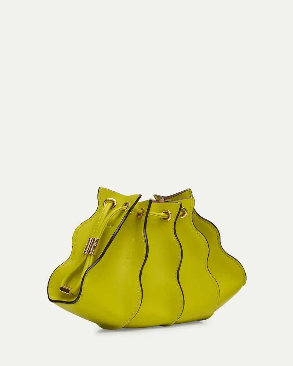 Ulla Johnson Adria Small Pleated Wave Leather Crossbody Bag | Thumbnail 3 Ulla Johnson Adria Small Pleated Wave Leather Crossbody Bag | Thumbnail 3