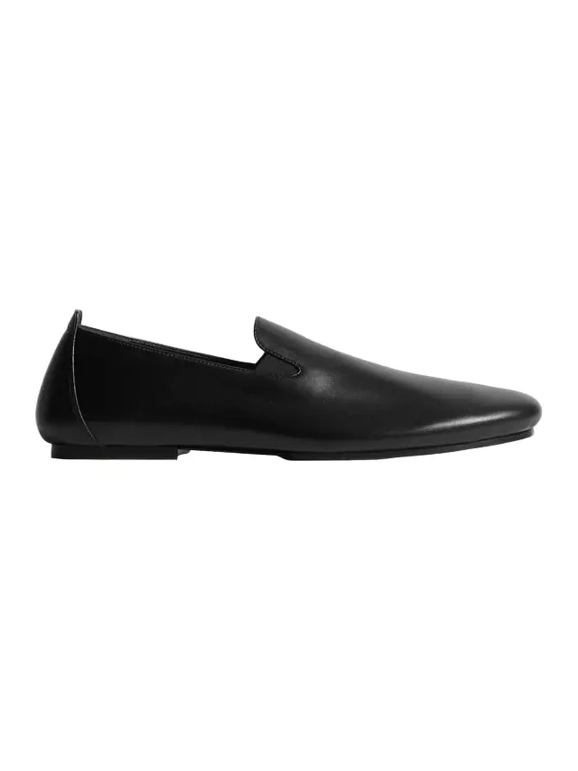 Bottega Veneta Men's Rocco Nappa Leather Slippers