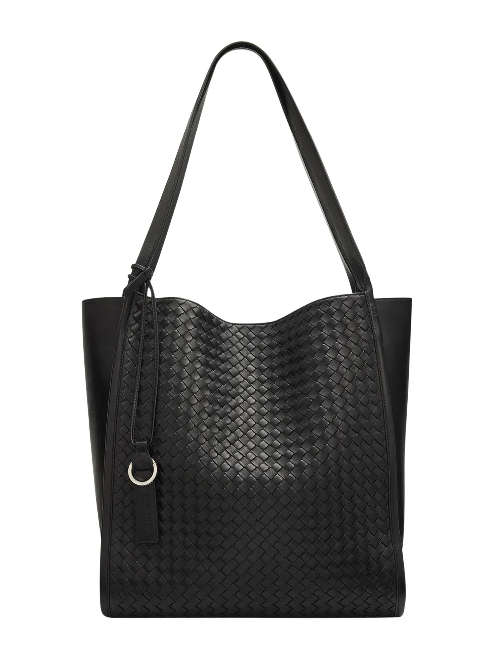 Men's Small Corriere Tote Bag in Intrecciato Leather Men's Small Corriere Tote Bag in Intrecciato Leather
