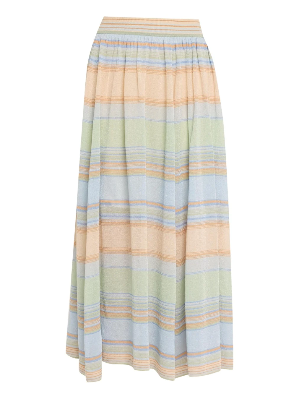 Indra Stripe Circle Skirt