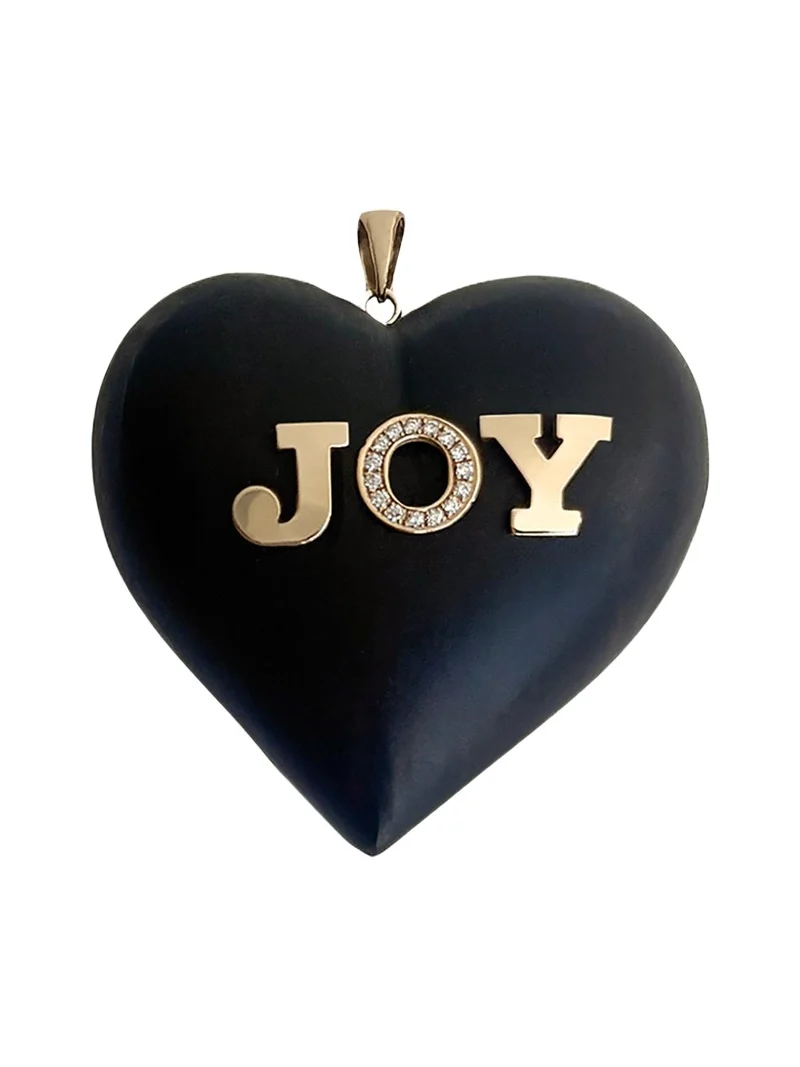 JOY Ebony and Diamond Pendant JOY Ebony and Diamond Pendant