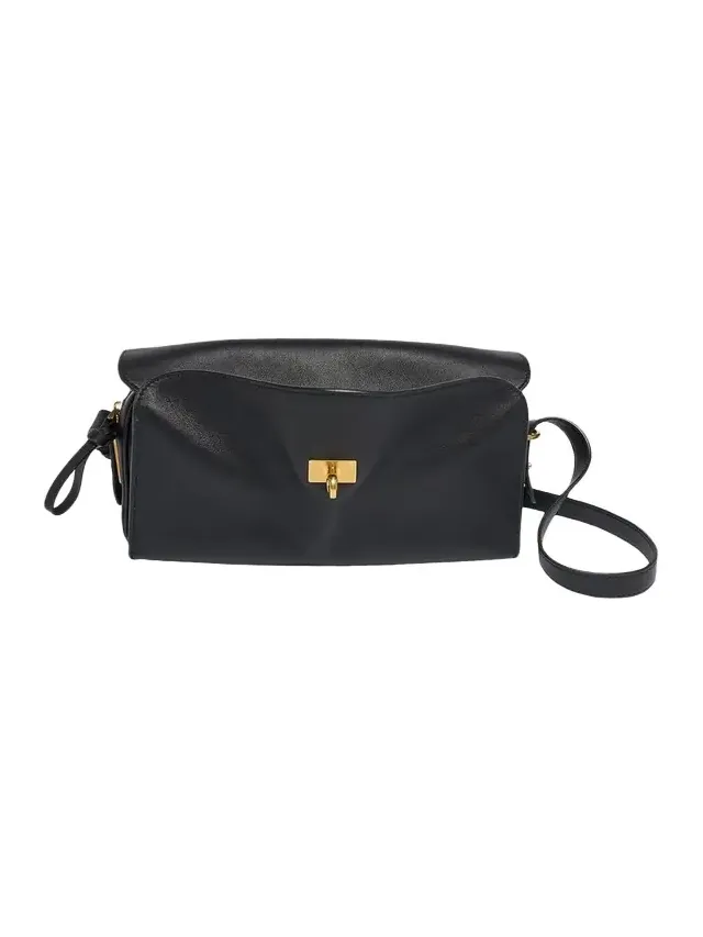 Le 7 Medium Leather Shoulder Bag Le 7 Medium Leather Shoulder Bag