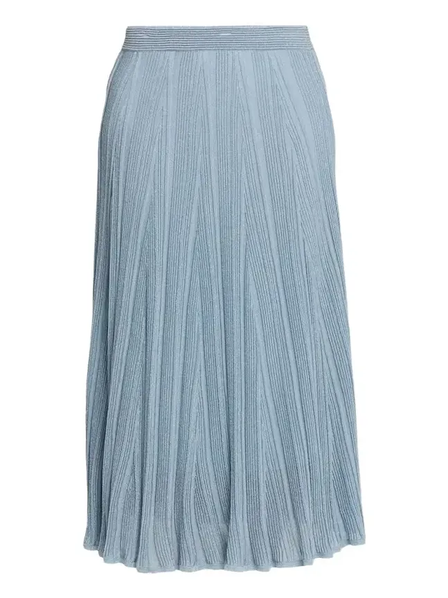 Aster Metallic Midi Skirt Aster Metallic Midi Skirt