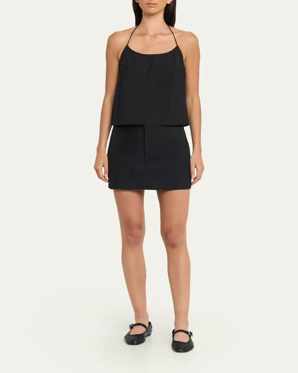 STILL HERE Toggle Halter Tank Top | Thumbnail 2 STILL HERE Toggle Halter Tank Top | Thumbnail 2